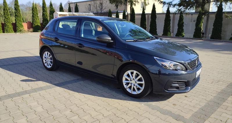 Peugeot 308 cena 35600 przebieg: 137000, rok produkcji 2017 z Łosice małe 137